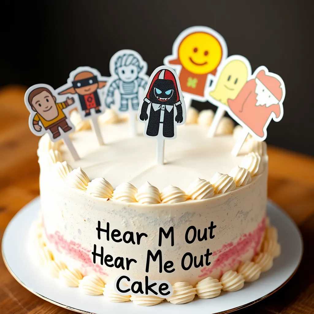 Hear Me Out Cake Creator AI Create hear me out cake ideas