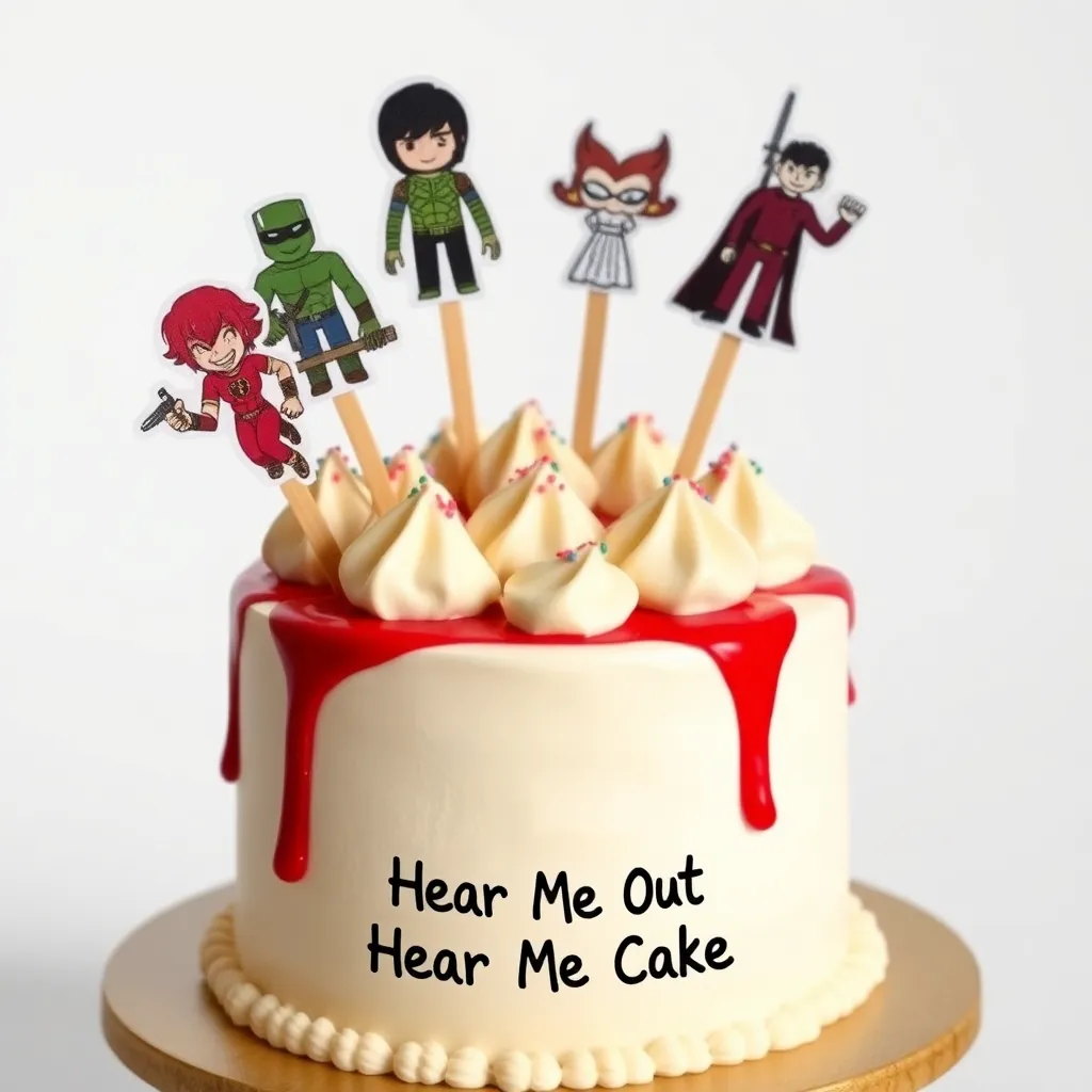 Hear Me Out Cake : Serial Designation VTariRougeBlaze