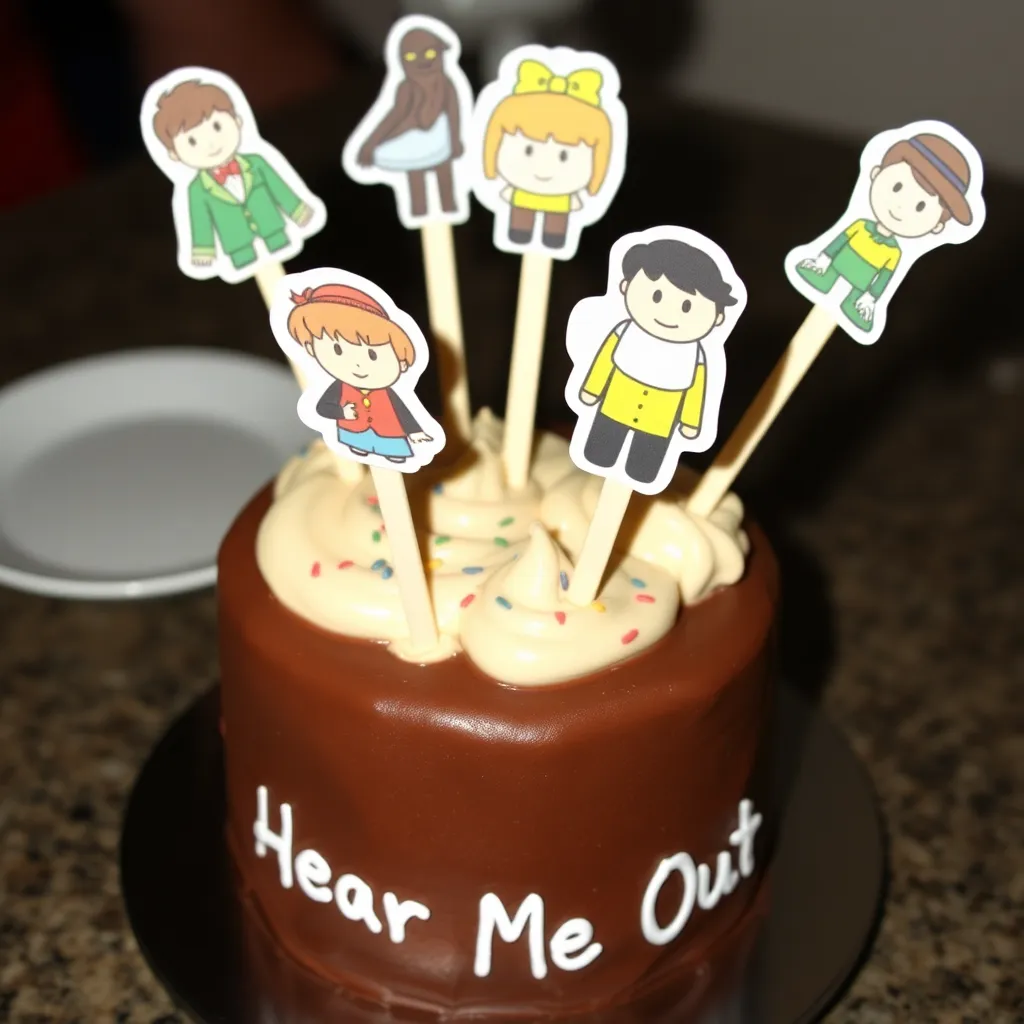 Hear Me Out Cake : Emilien de "Taxi" (en anglais)