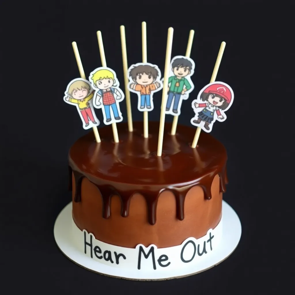 Hear Me Out Cake : Enji Todoroki
