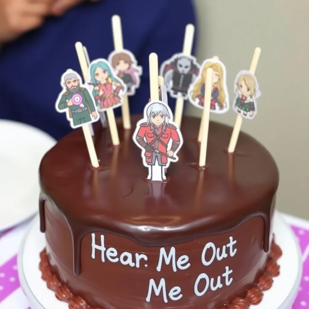 Hear Me Out Cake : geralt of rivia