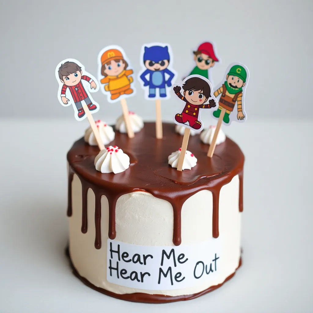 Hear Me Out Cake : ford pines,vegeta