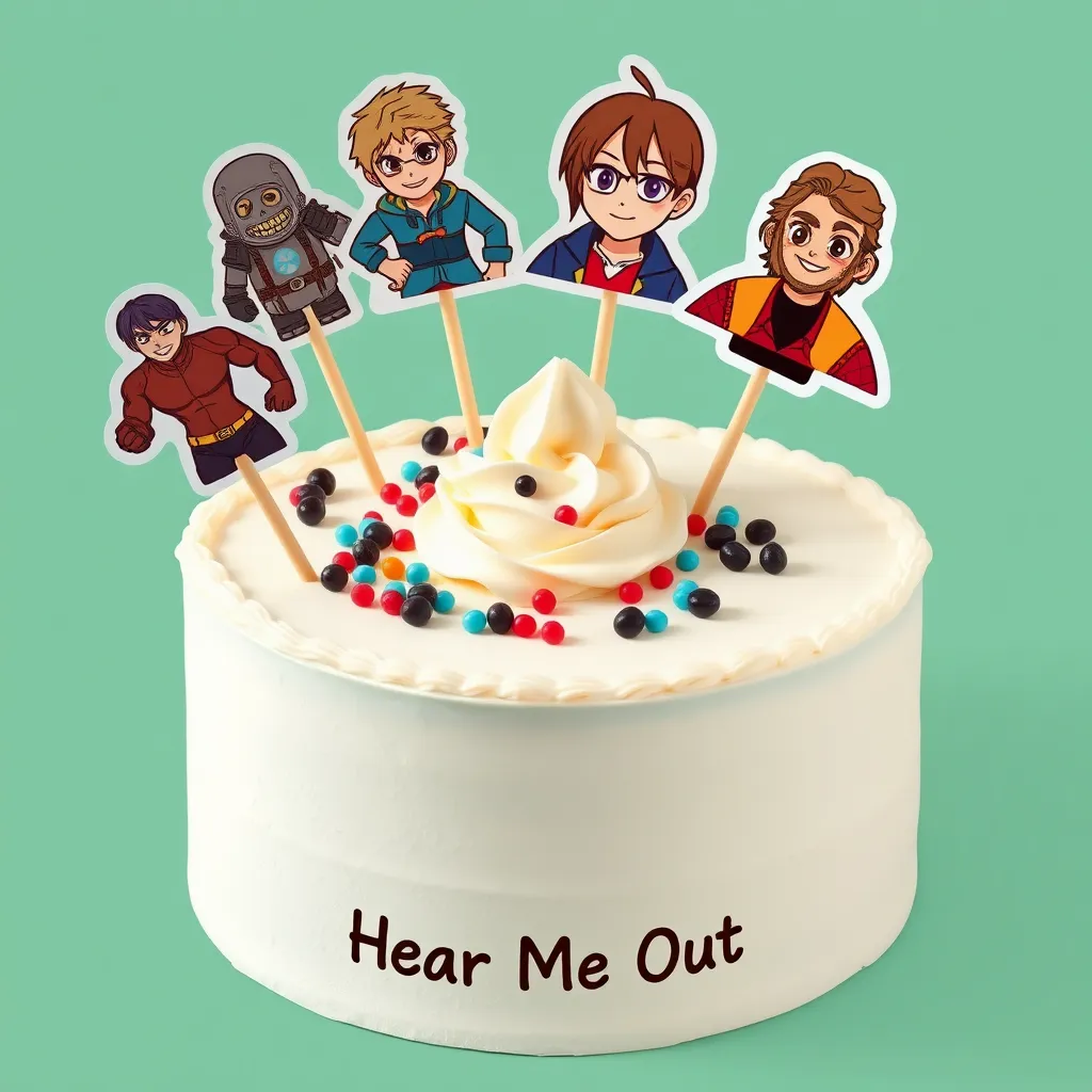 hear me out cake character ideas